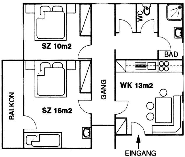 Appart Fernblick Gaschurn Habitación foto